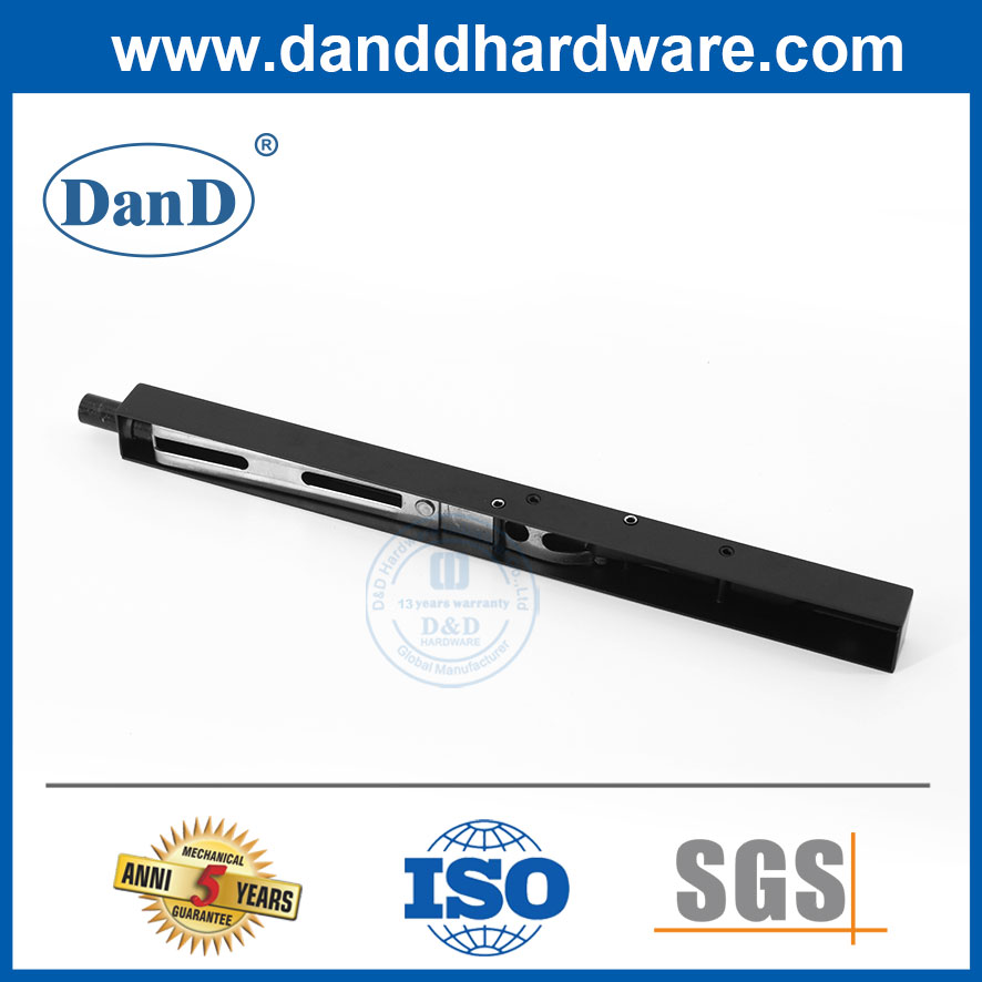 Tipo de caixa de aço inoxidável fosco preto parafuso de parafuso hardware-dddb008