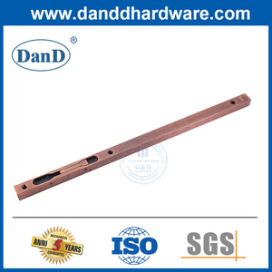 Anterior de aço inoxidável Operado manualmente portas comerciais de cobre Manualmente Bolts-DDDB008