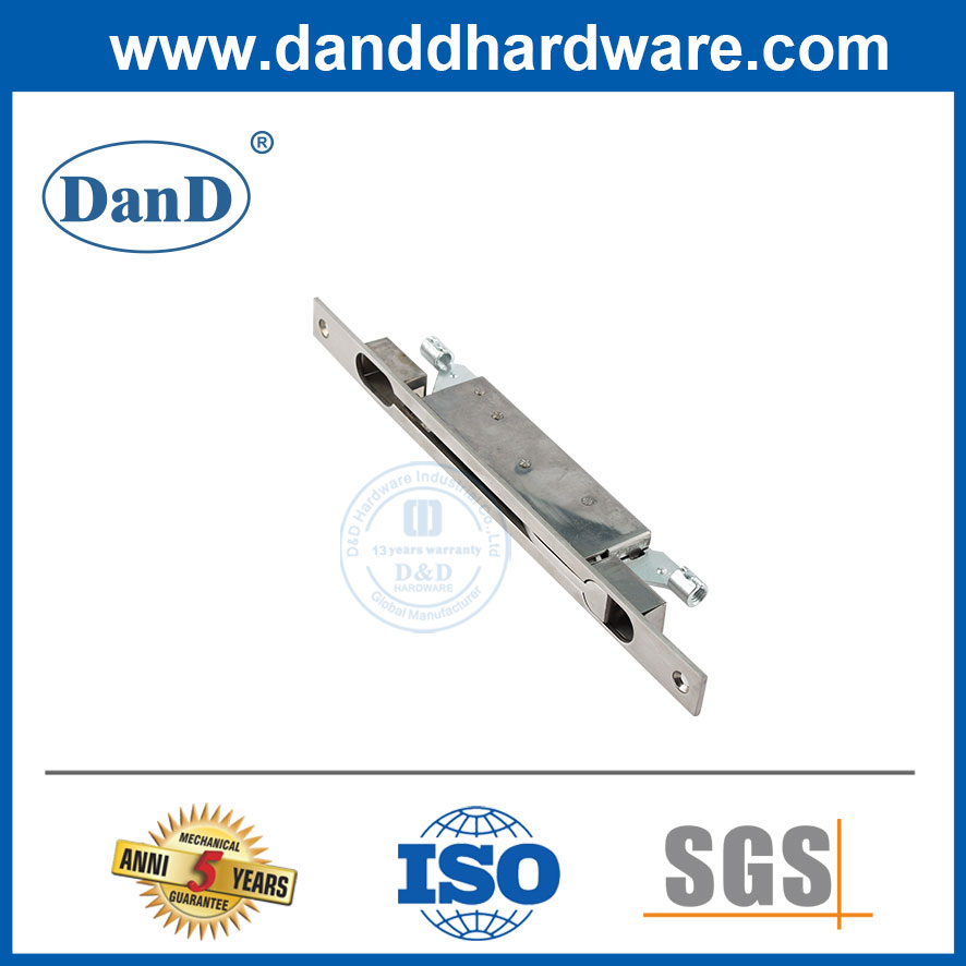 Bolsa de mola de ação dupla de aço inoxidável trava para porta de metal oca- dddb022-b