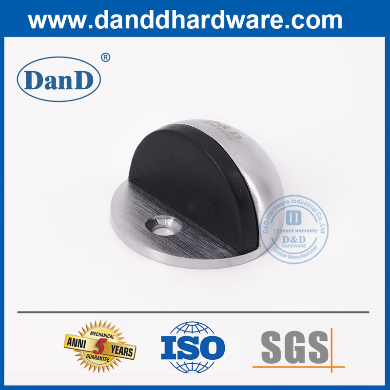 Liga de zinco cetim cromado porta interna pare exclusiva stoppers-ddds004