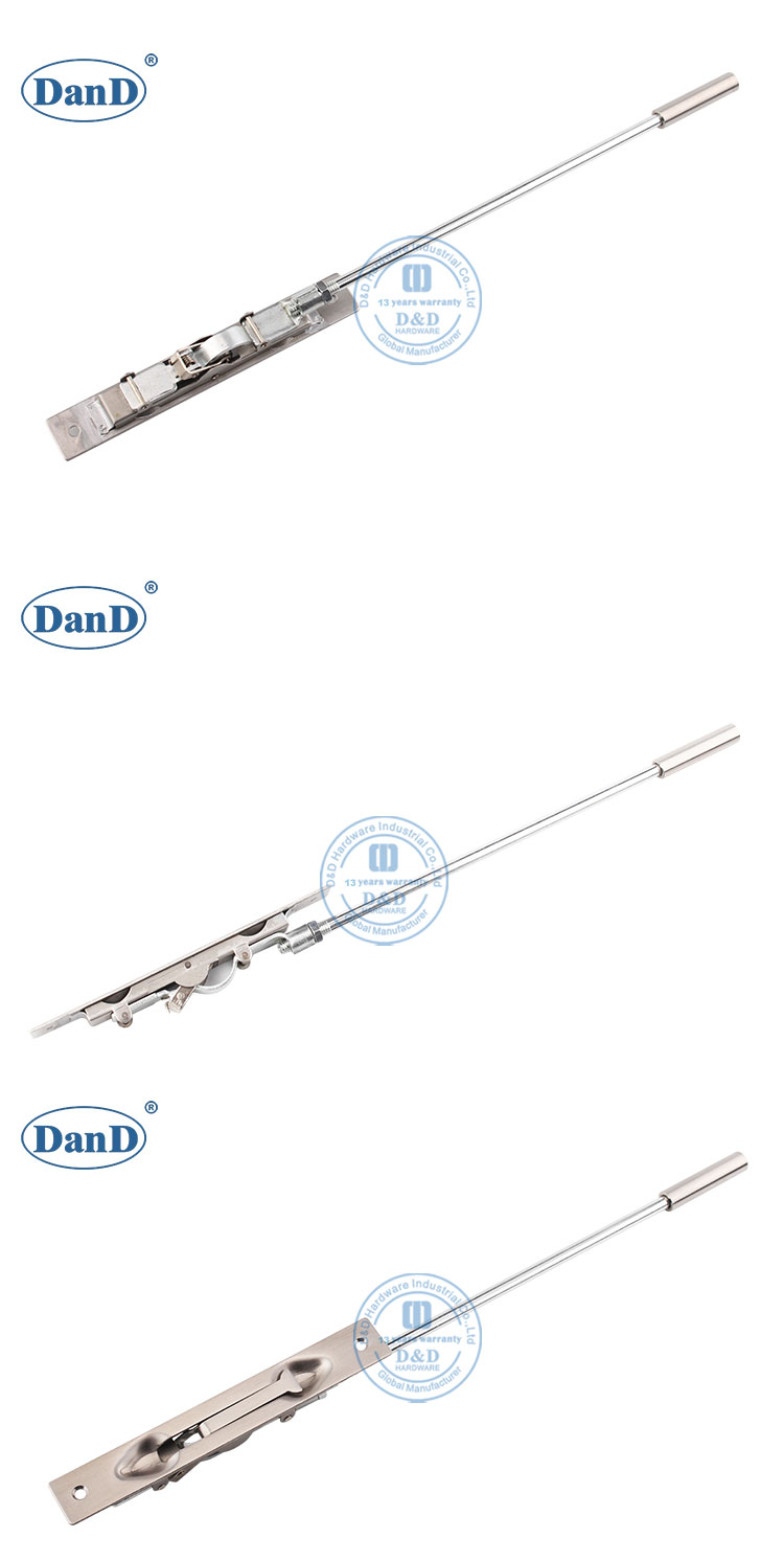 parafusos de descarga para portas rebatidas