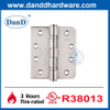 Ul porta padrão dobradiça e canto quadrado por porta de fogo dobradiça-ddss001-fr-4x3.5x3