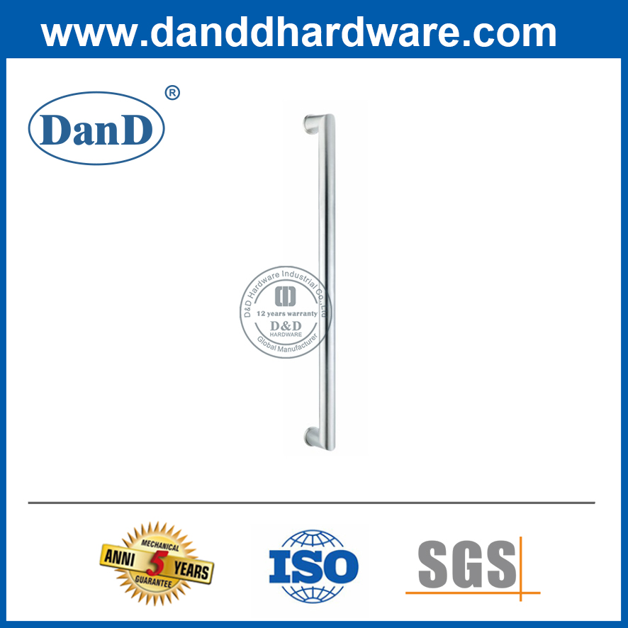Aço inoxidável 304 Pusível lateral único Push para entrada de vidro DDPH019
