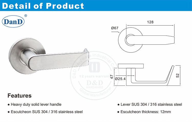 HARDWARE DURADO DA PORTA DE MADEIRA-D E D