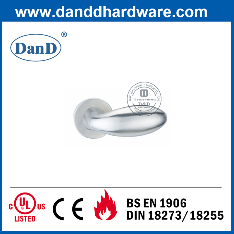 Aço inoxidável especial 304 Alavanca de porta de privacidade para porta interna-DDSH030