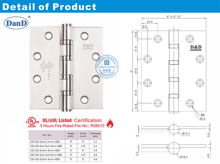 Ball rolando a porta resistente do hardware da porta dura&ccedil;&atilde;o