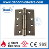 SS304 Dobra de porta resistente a fogo de latão antigo para edifícios residenciais-ddss001-4x3x3
