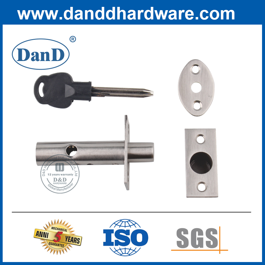 Aço inoxidável 201 Segurança Allen Key Shaft Lock-DDML037