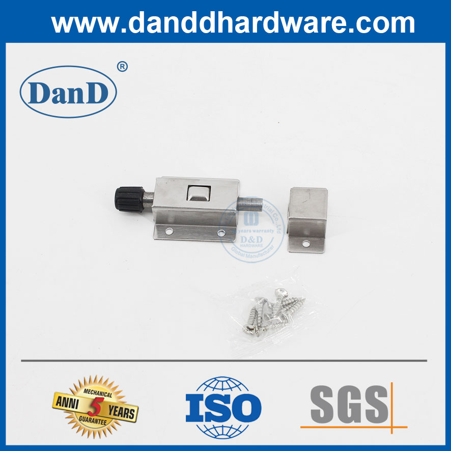 Parafuso de porta de aço inoxidável parafuso de parafuso de descarga automática montada na superfície-dddb026