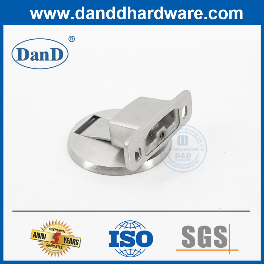 Liga de zinco portas magnéticas param de aço inoxidável rolhas para segurança-ddds037