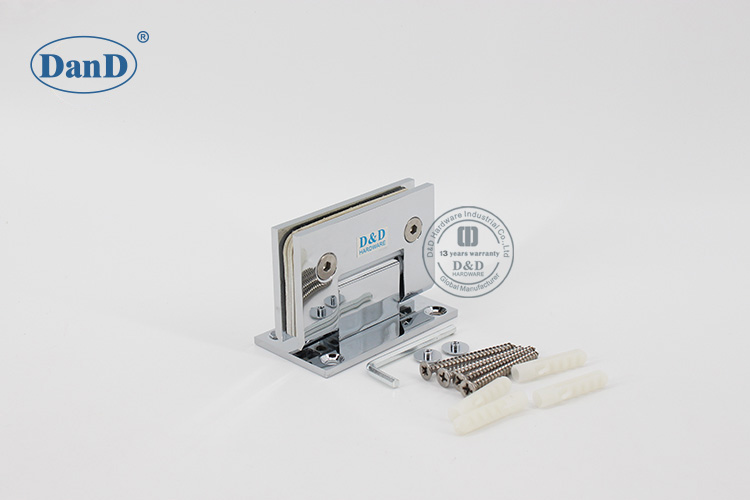 dobradi&ccedil;a da porta de vidro sem moldura