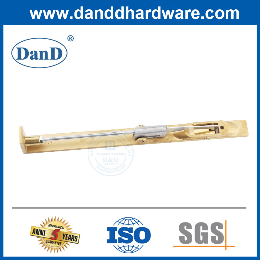 Brash Brass parafuso interno Bloqueio operado manualmente Bolts-DDDB004