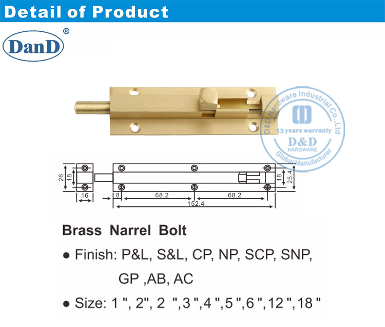 trava do parafuso do barril