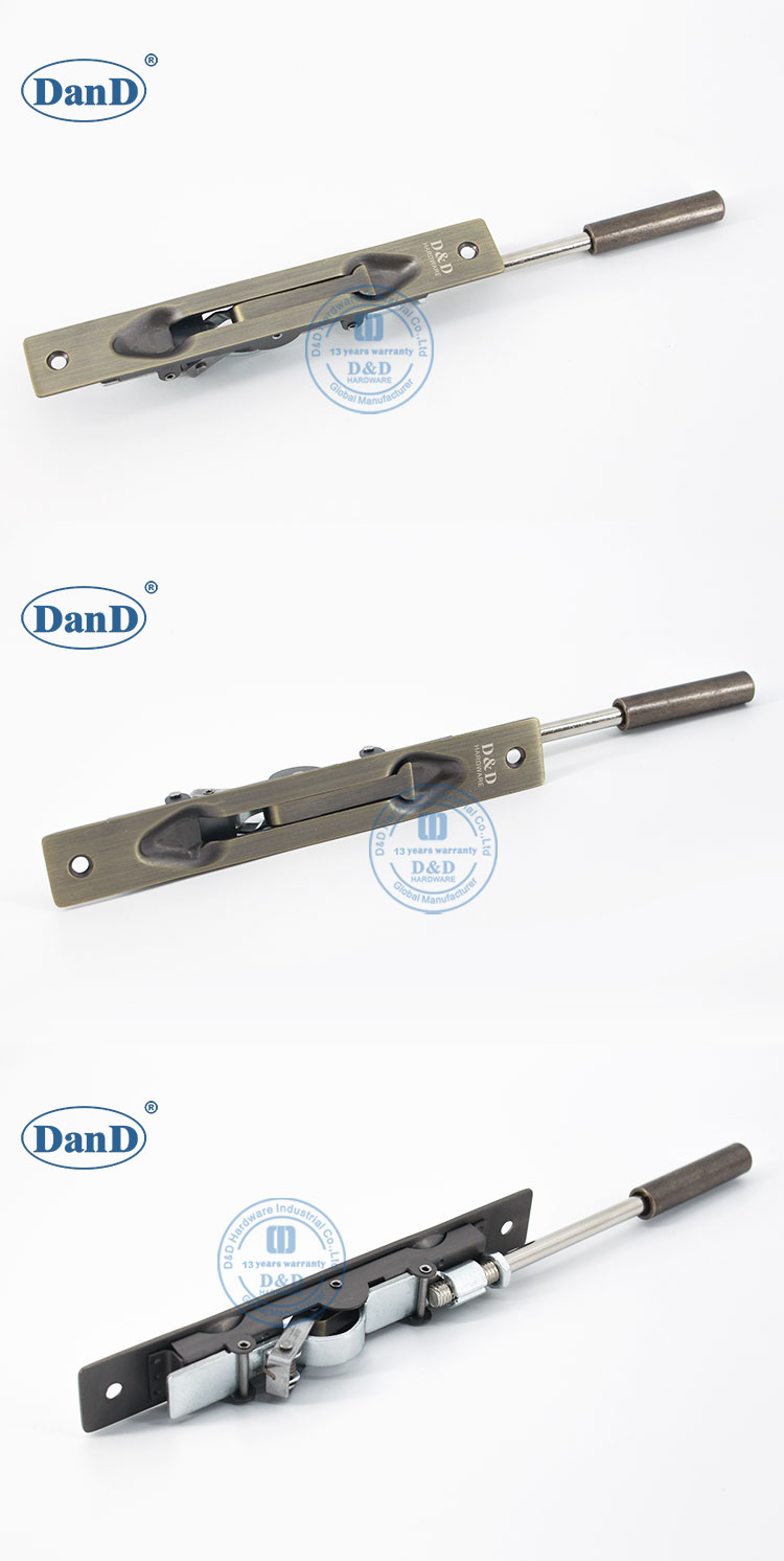 Porta francesa de parafuso nivelado