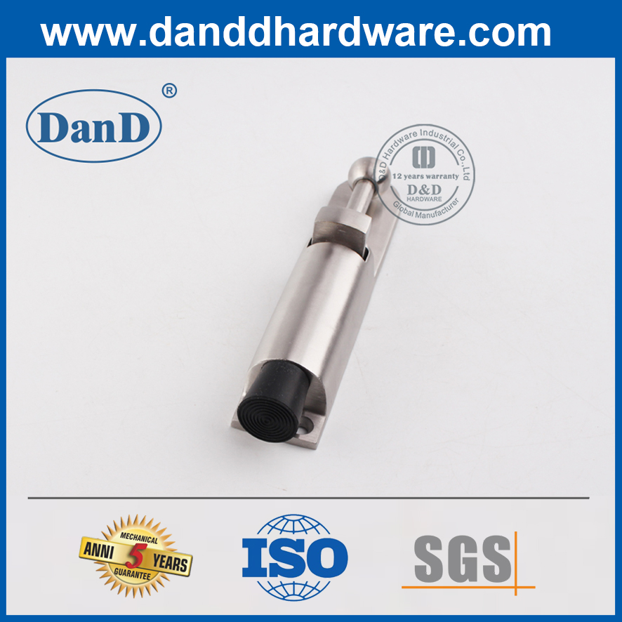 Pé de mola de aço inoxidável Holder de porta Operado DDDS034
