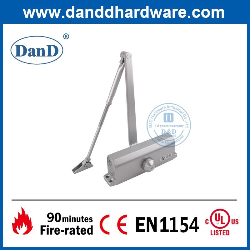 CE EN1154 Ajuste da mola de alumínio porta de incêndio mais perto de DDDC015