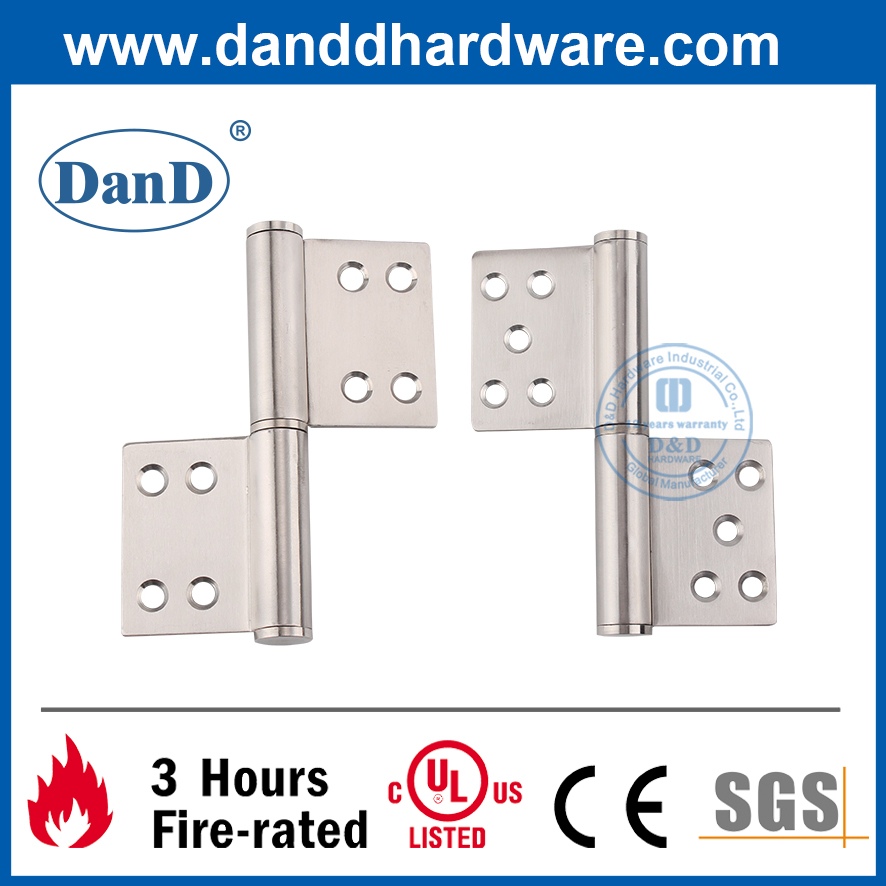 Melhor aço inoxidável 316 prata porta externa bandeira dobradiça-DDSS029