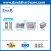 Panic Bar Door Hardware Rim Dispositivo de cachorrinho Material de aço Material de pânico Dogging-DDPD007