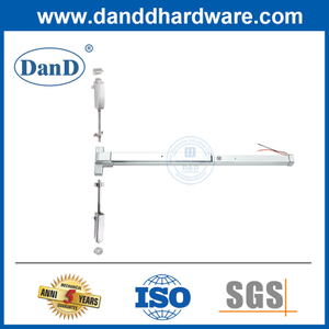 Hardware de pânico vertical Dispositivo de saída elétrica BAR AÇO SOLANTENESS Panic com Alarm-DDPD032