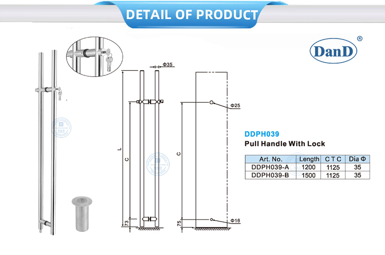 Puxar al&ccedil;as com fechadura
