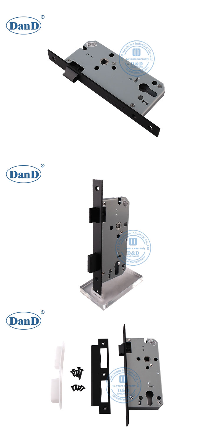 Trava da porta preta