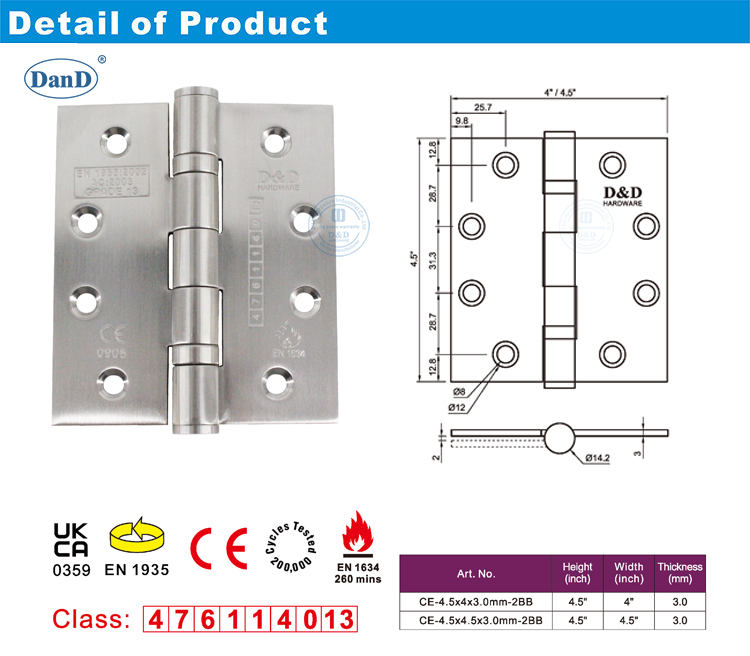 Dobradi&ccedil;a da porta CE