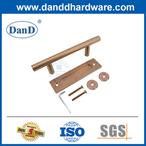 Aço inoxidável Melhor portas de celeiro Handelas de banheiro Portas de celeiro Handles-DDBD102