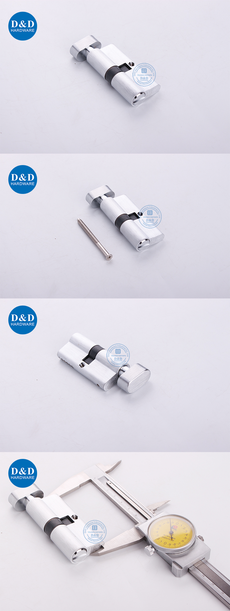 Cilindro de trava do banheiro 