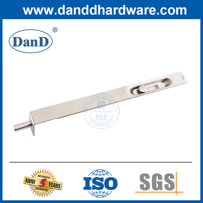 Parafuso de porta de nó de aço inoxidável para porta de madeira DDDB005