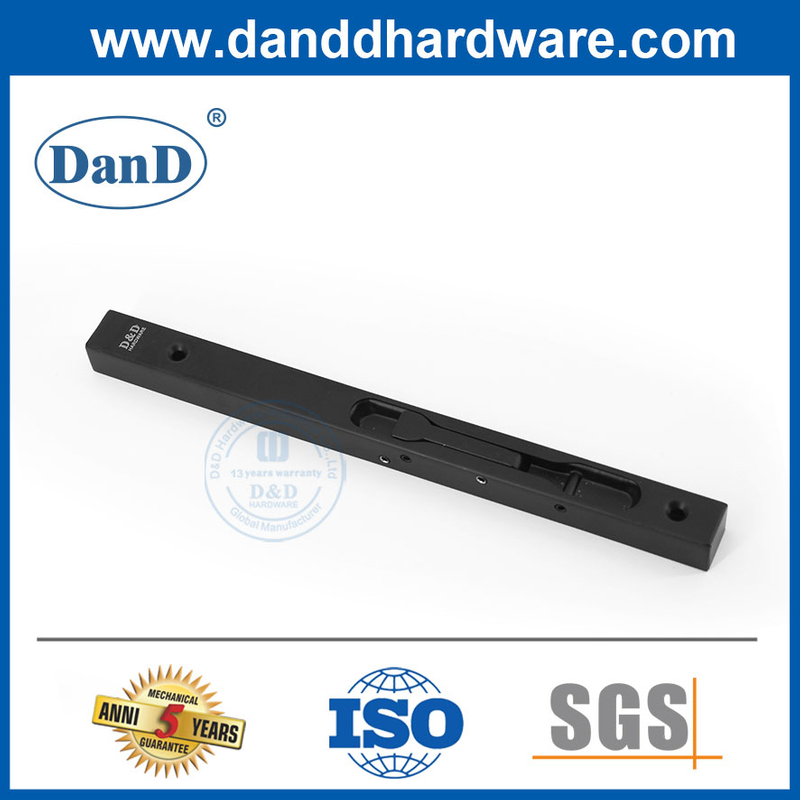 Tipo de caixa de aço inoxidável fosco preto parafuso de parafuso hardware-dddb008