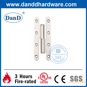 SUS201 H tipo redondo dobradiça de porta de canto para porta de metal-ddss019-b