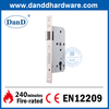 CE EN12209 SUS304 EURO Incêndio classificado Mortise Door Lock-DDML009 