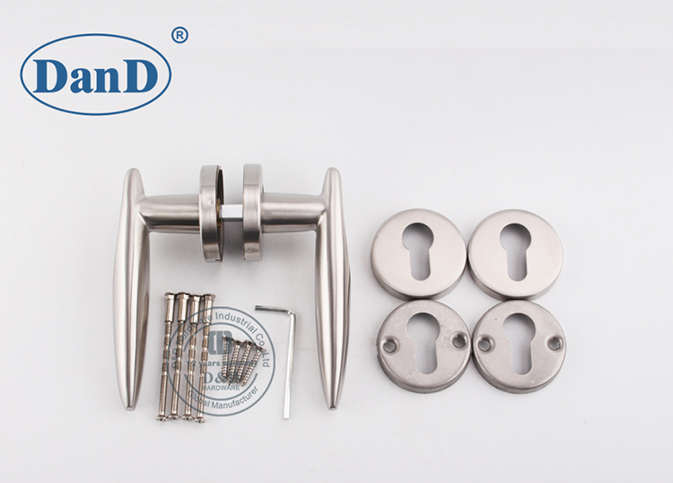 Handle-D e D hardware da porta de metal