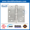 SS316 SS304 ANSI GRADE 2 BHMA Classificação da porta interior Hinges-ddss001-Ansi-2-4.5x4.5x3.4