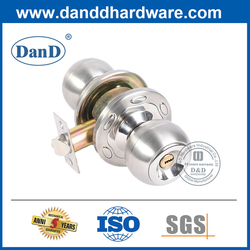 Conjunto de bloqueio redondo de liga de zinco para portas-ddlk048