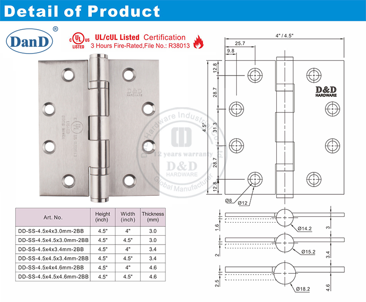 Dobradi&ccedil;a da porta ul