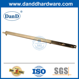Material de latão de 12 polegadas Manual de latão polido parafuso para porta interna-DDDB002