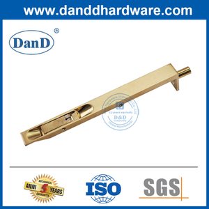 Parafuso de porta de descarga de latão de aço inoxidável para porta de madeira-dddb001