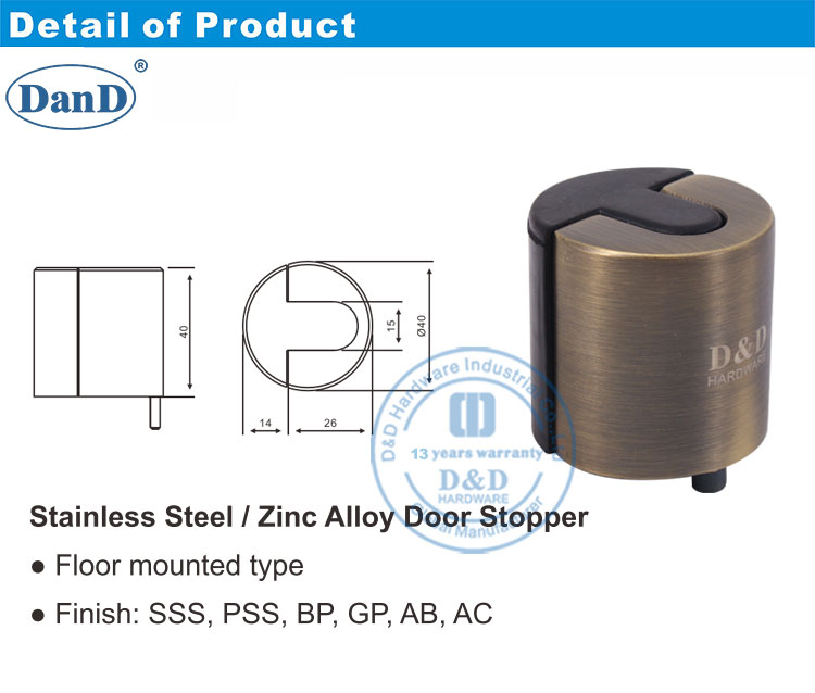 parada de porta de lat&atilde;o antiga