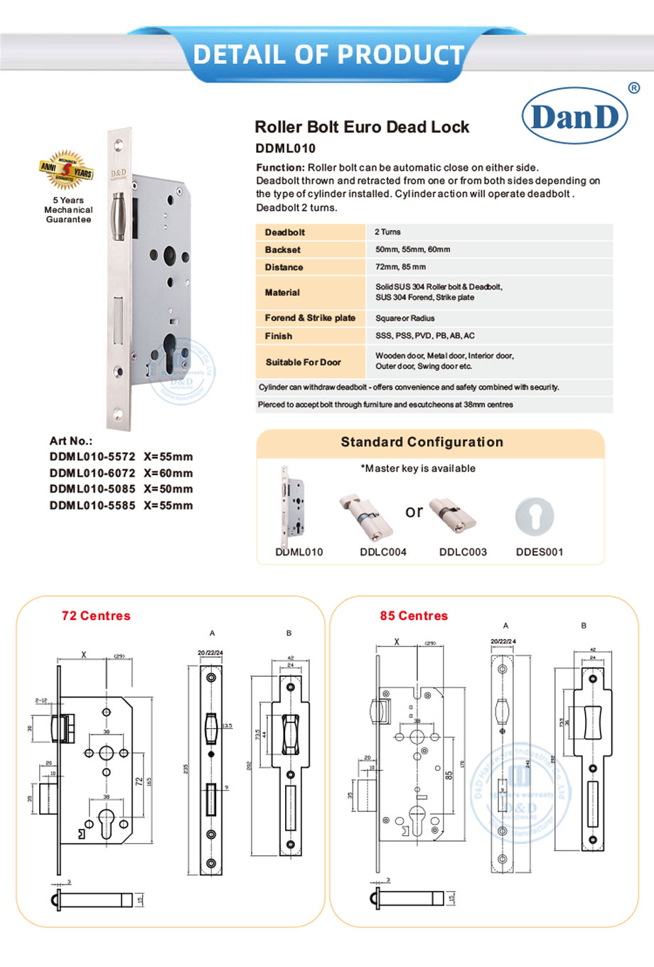 Roller Bolt Block Dead