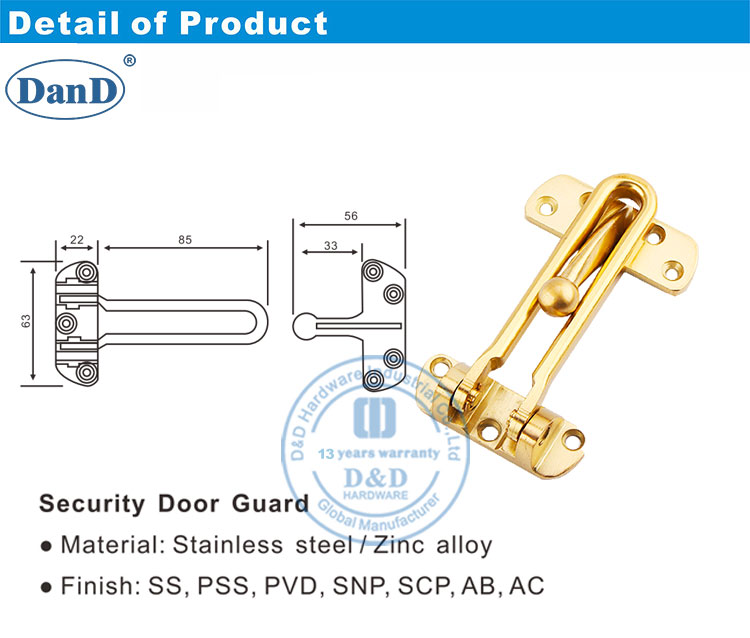 Guarda da porta de seguran&ccedil;a