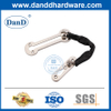 Liga de zinco de níquel de cetim da China Bom trava de corrente de porta de preço para porta interna-DDDG003
