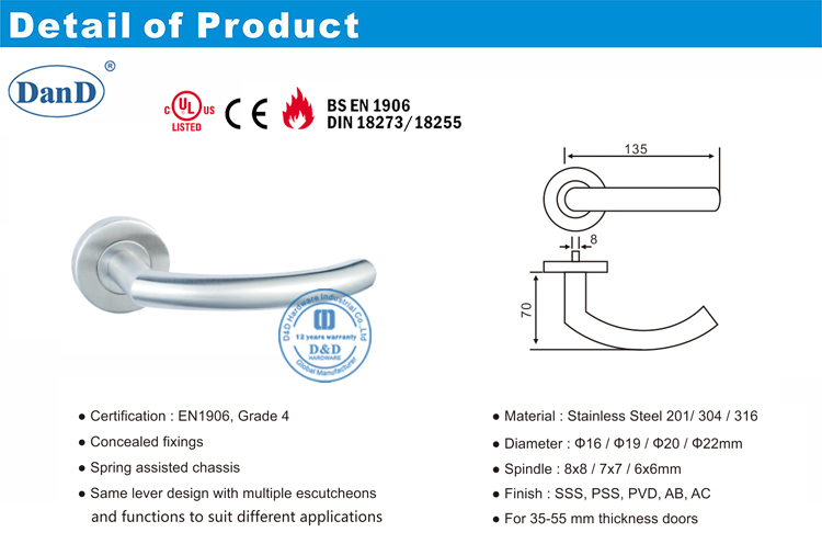 Handles Internos-D e D Hardware