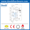 EN1634 Classificação de incêndio Aço inoxidável CE EN1935 Porta preta Hinge-DDSS001-CE-4x4x3