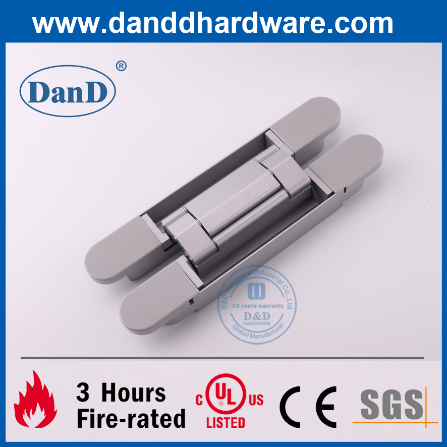 Allagem de zinco pesado 3D de porta invisível para porta externa-DDCH008-G120
