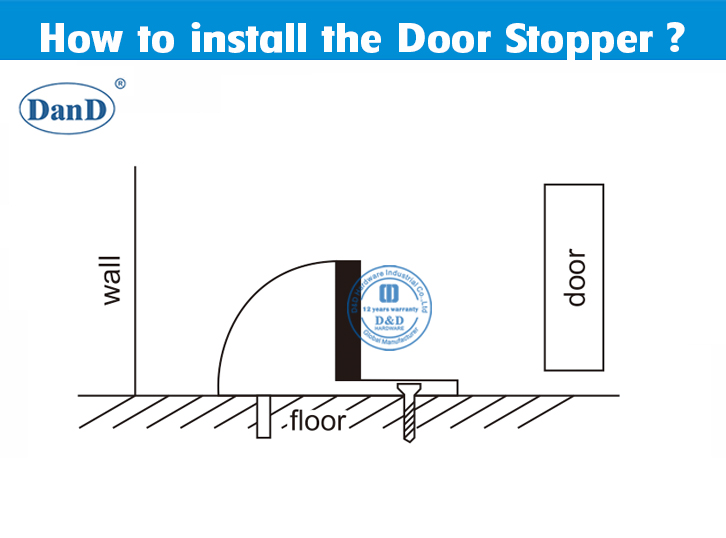 Hardware da porta montada no ch&atilde;o da lua