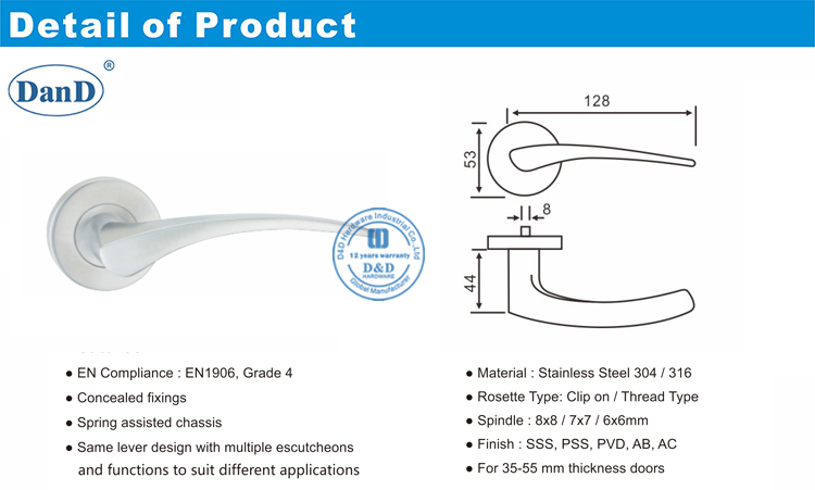 HARDWARE DE HARTH DE MADEIRA DA PORTA DA PORTA DE MADEIRA