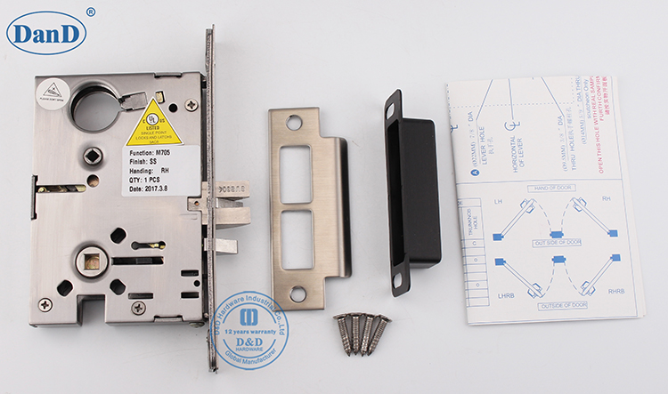 Metal Door Classroom Lock-D e D Hardware