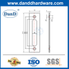 Hardware de porta de celeiro deslizante quadrado prateado aço inoxidável porta de celeiro puxa-ddbd103