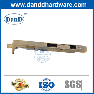 Parafuso de porta de canto redondo de bronze antigo de 8 polegadas em aço inoxidável-DDDB030